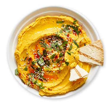 hummus aceitunas