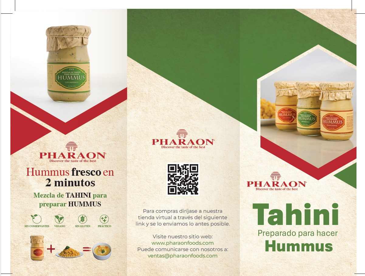 Mezcla de Tahini para preparar Hummus 180 g - Image 3