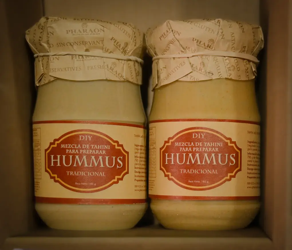 Mezcla de Tahini para preparar Hummus 180 g - Image 4