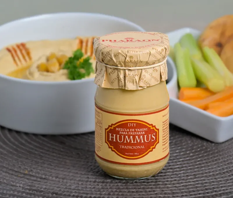Mezcla de Tahini para preparar Hummus