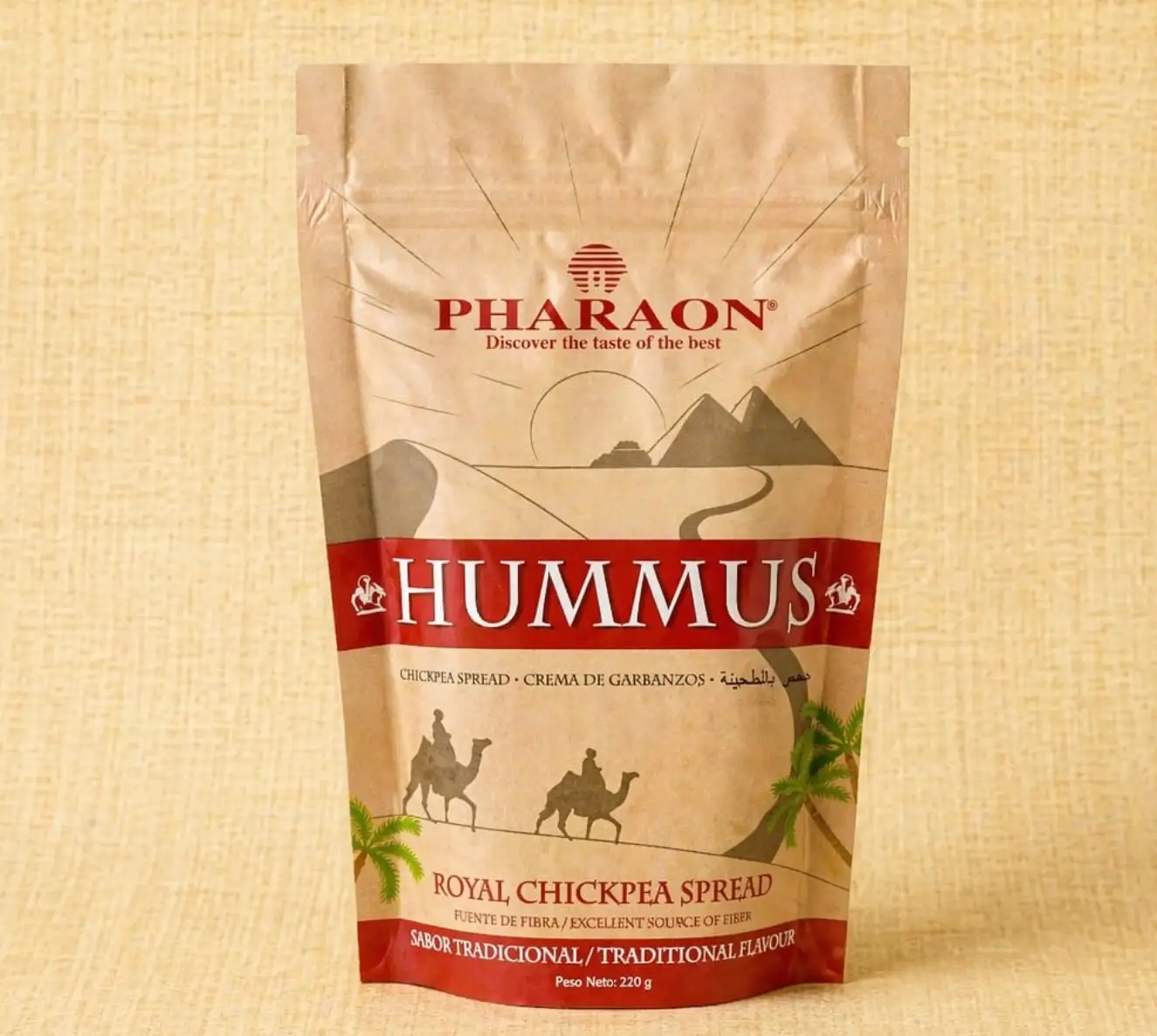 Hummus Tradicional Doypack 220 g (2 Unidades)
