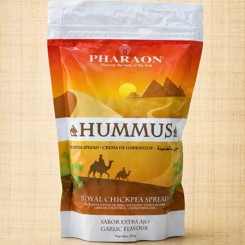 Hummus con Extra Ajo Doy Pack 220 g (2 Unidades)