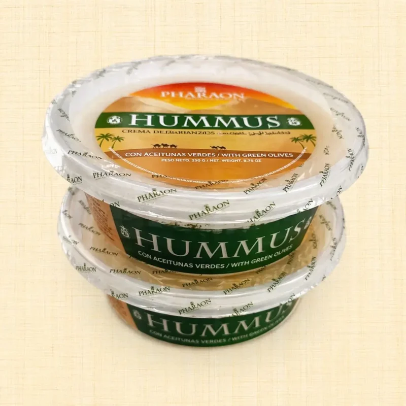 Hummus con Aceitunas Verdes (2 Unidades)