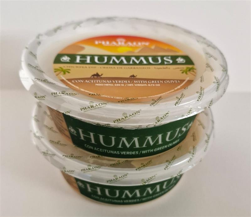 Hummus con Aceitunas Verdes (2 Unidades)