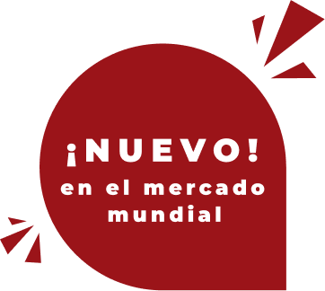 ¡Nuevo en el mercado mundial!
